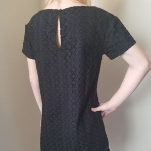 Kate Spade boat neck little black dress